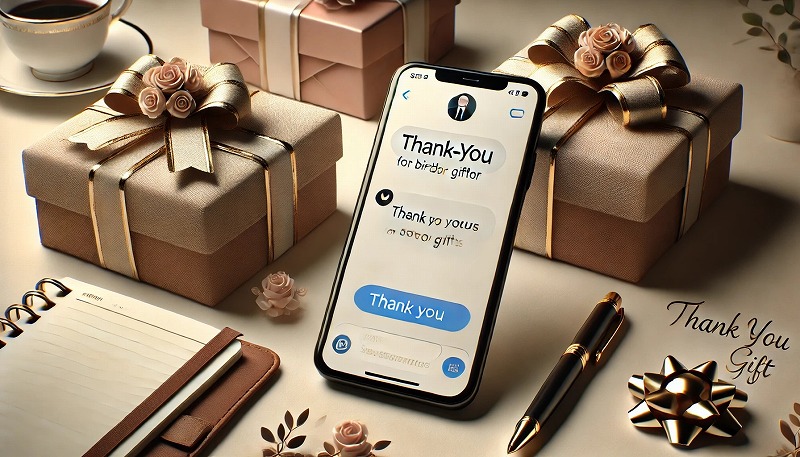 先輩への誕生日プレゼントお礼LINE例文5選