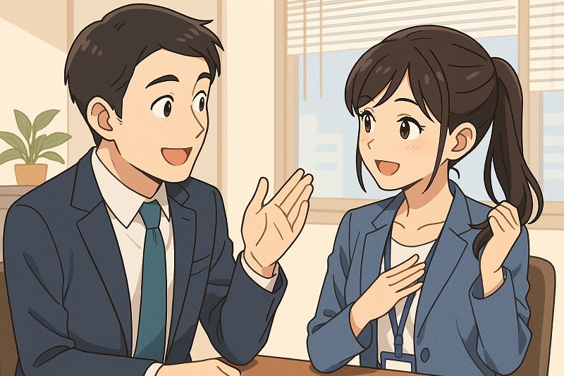 職場の女性に向けた褒め言葉