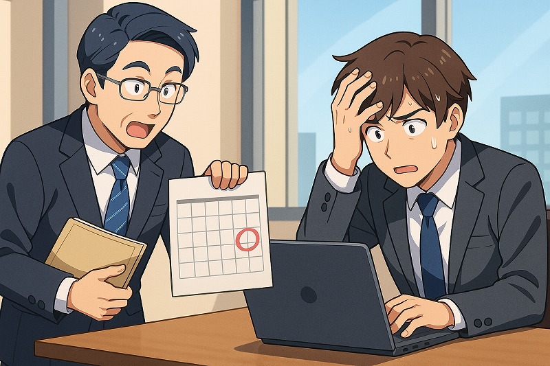 顧客からの依頼を断るときの例文