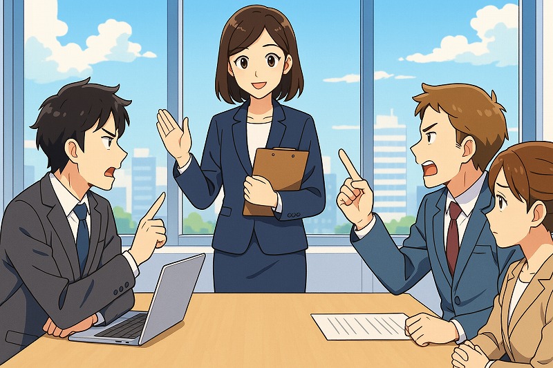 会議を円滑にする司会進行の例文