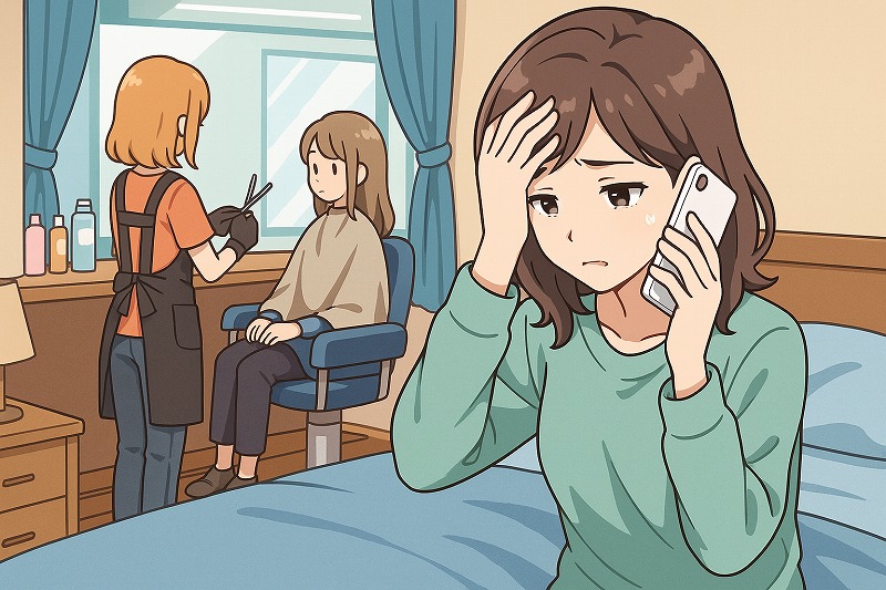 美容院予約のキャンセルに使える例文