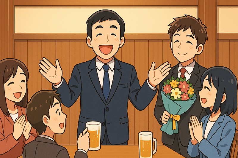 送別会で感動と笑いを届ける例文