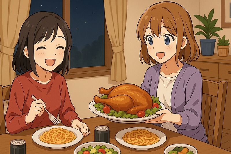 食事会に招かれた時のお礼メール例文