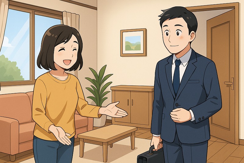 初めて訪問したお宅へのお礼メール例文