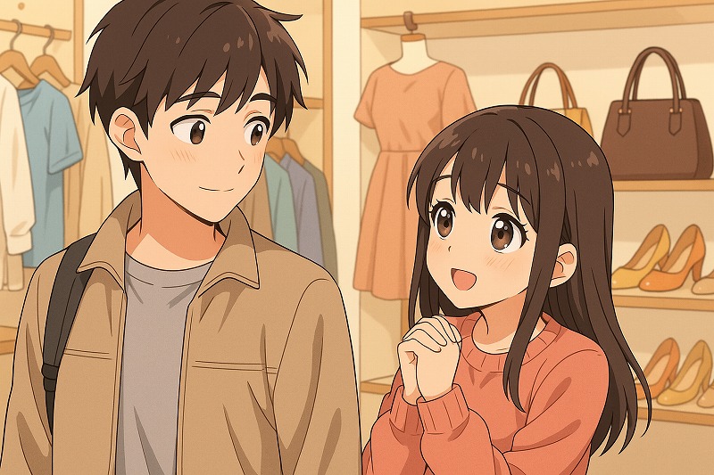 欲しいプレゼントをおねだりLINE