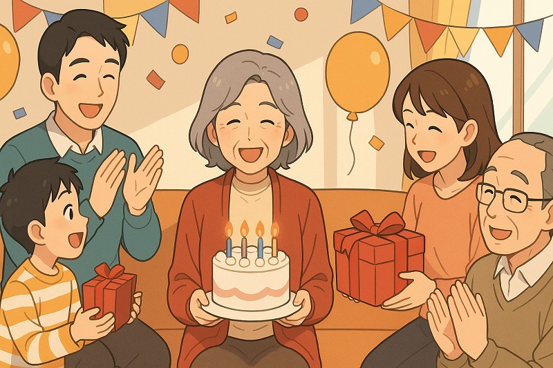 還暦祝いのメッセージ例文集｜親・友人・親戚別の文例アイデア