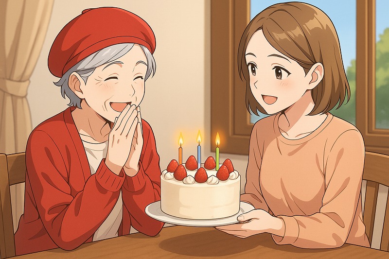 還暦祝いに贈るメッセージ例文集