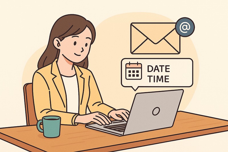 打ち合わせ日程確定メール例文集｜社内外で使える実用フレーズ