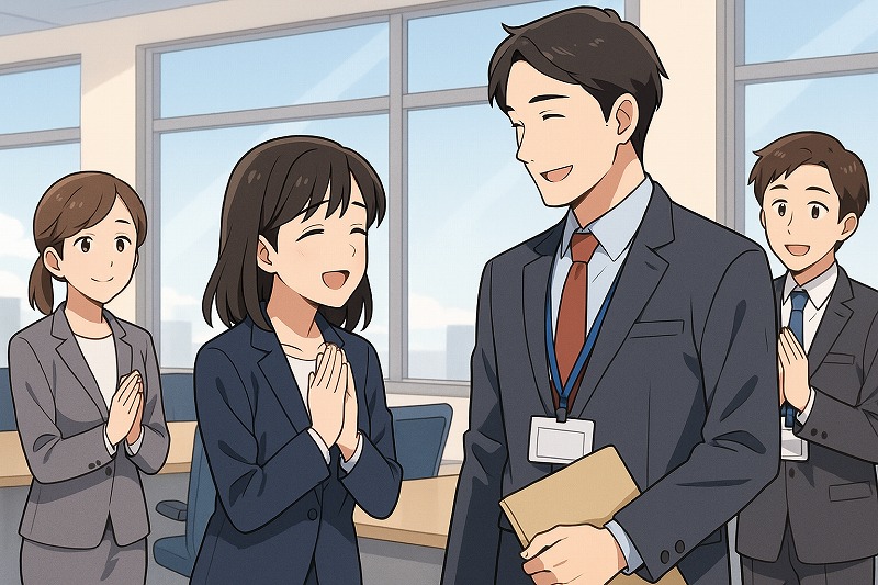 先輩に贈る丁寧な例文