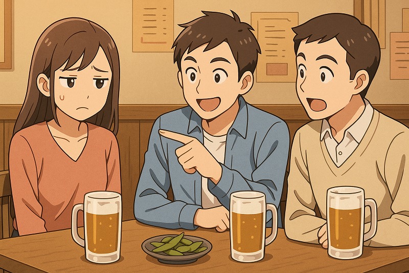 場面別の聞かれたくないことのかわし方