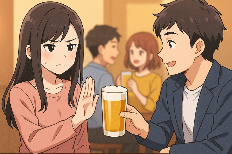 お酒を飲めない理由のセリフ集