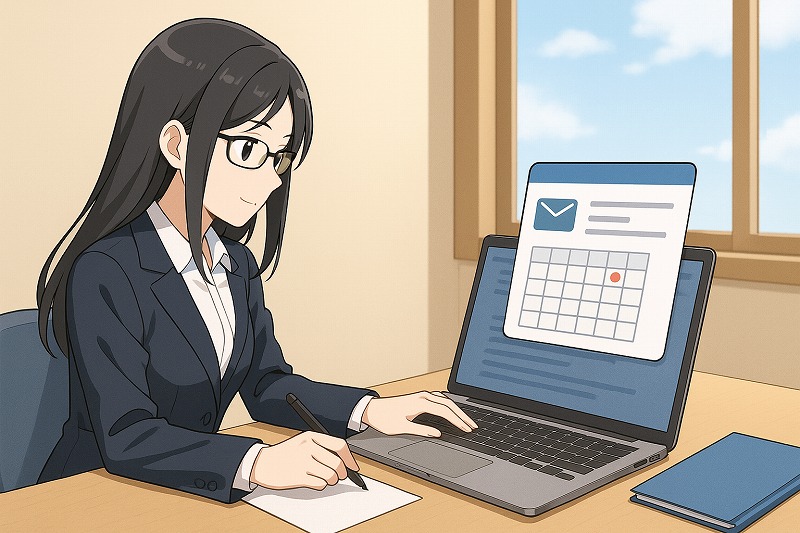 シーン別で使える都合のいい日を聞くメール文例集【取引先・就活・友人】