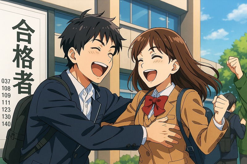 友達への合格祝いメッセージ例集