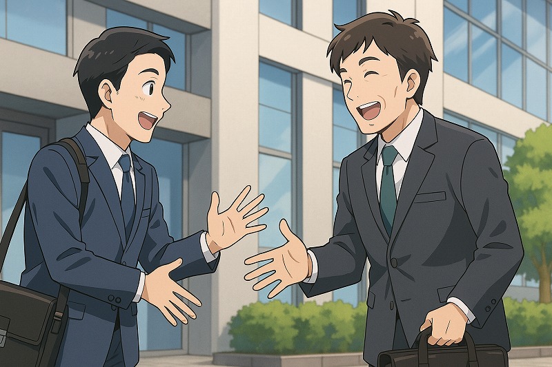 職場の友達や同僚へ久しぶりに連絡